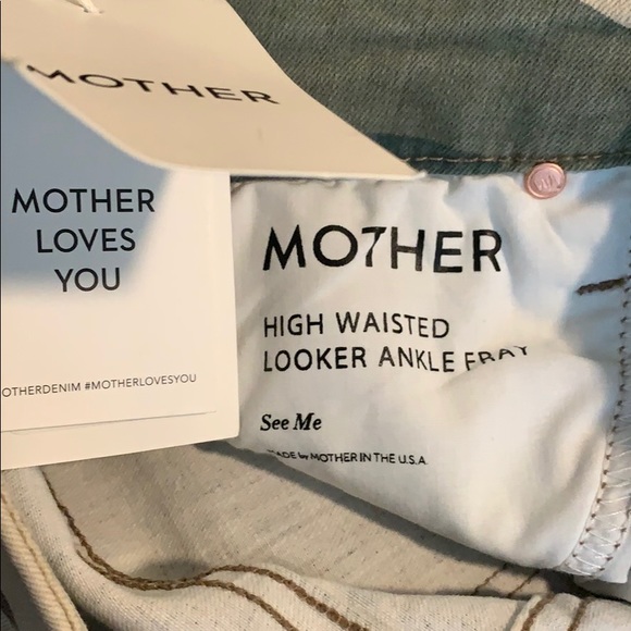 LAST SZ 28 HP🎉MOTHER NWT High Waisted Looker Camo - Picture 4 of 6